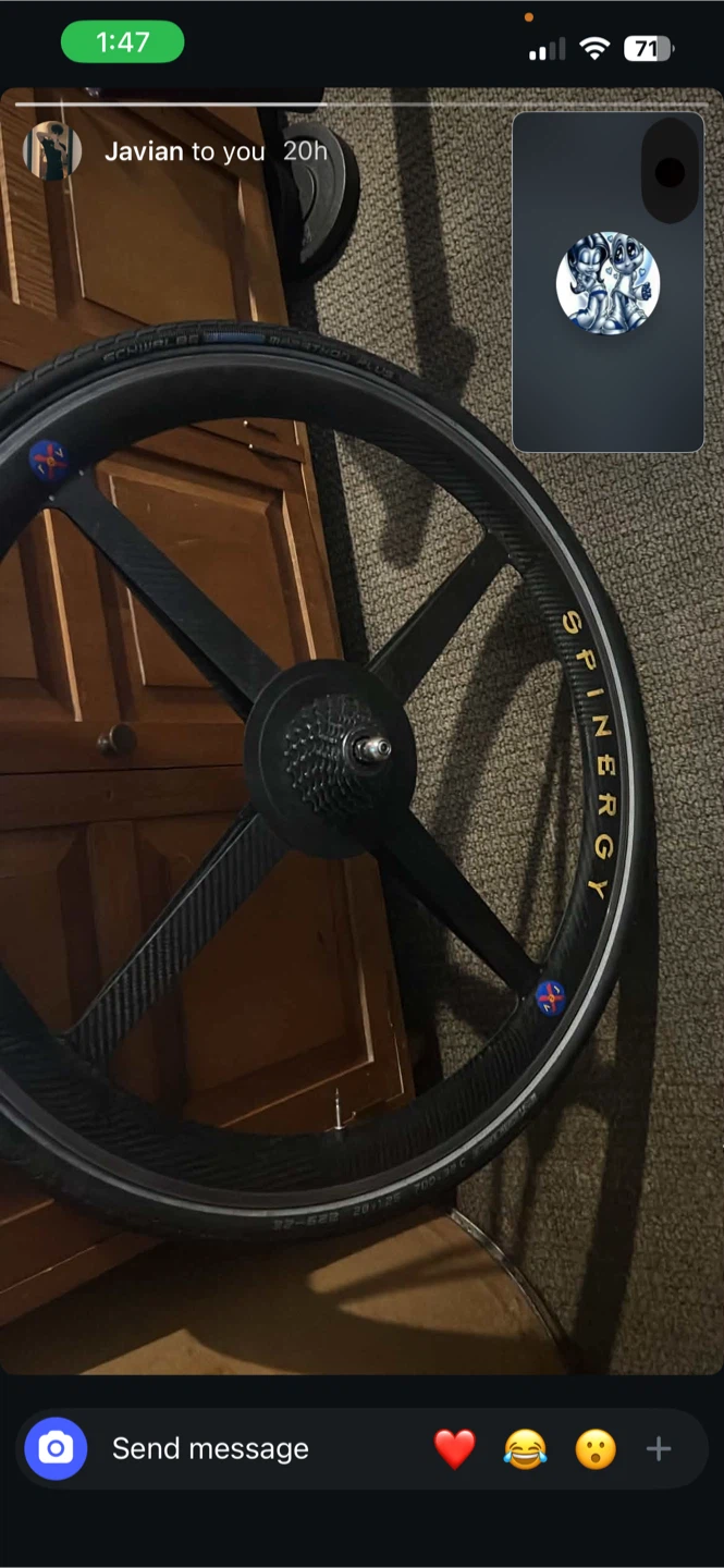 Spinergy T3 Carbon 4-Spoke Wheel