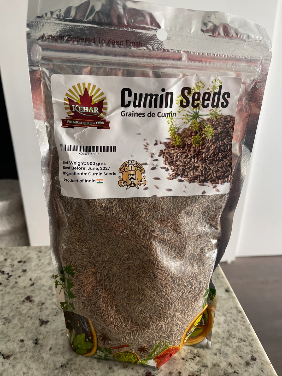 KEHAR Cumin Seeds 500g
