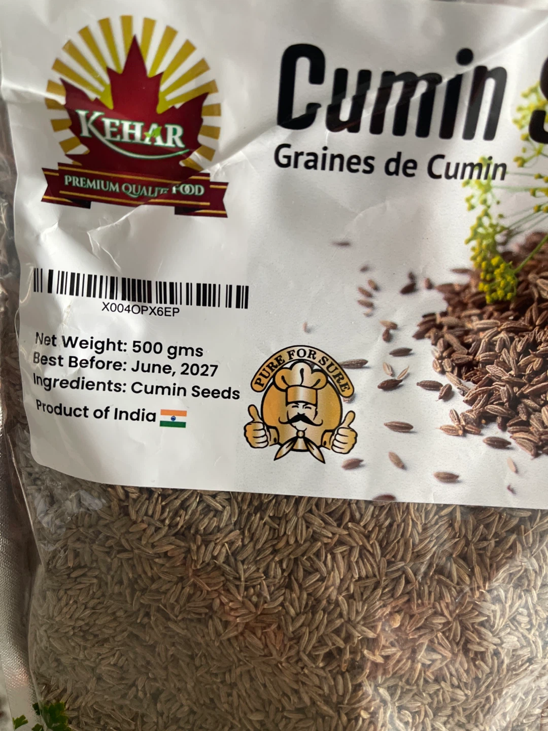 KEHAR Cumin Seeds 500g - photo 2