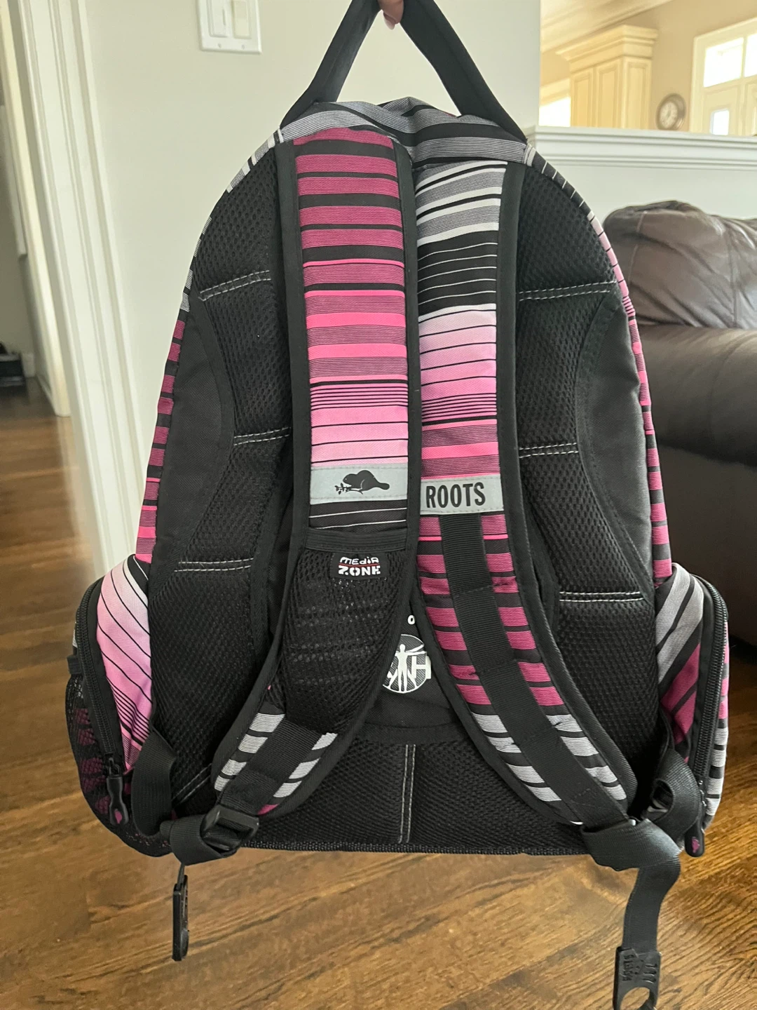 Roots Striped Backpack - photo 3