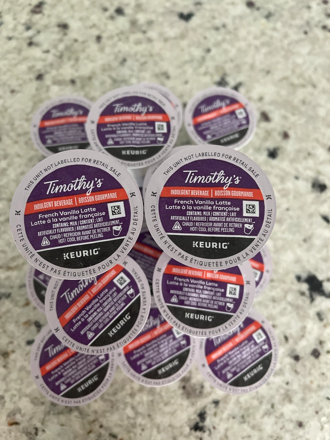 Timothy's French Vanilla Latte K-Cups