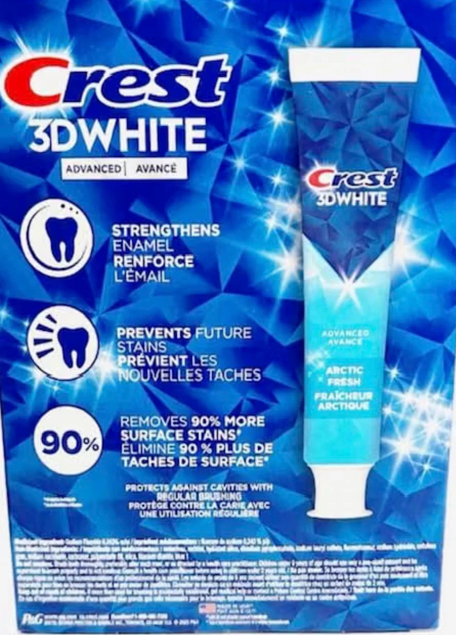 Crest 3D White Advanced Arctic Fresh Toothpaste - photo 2