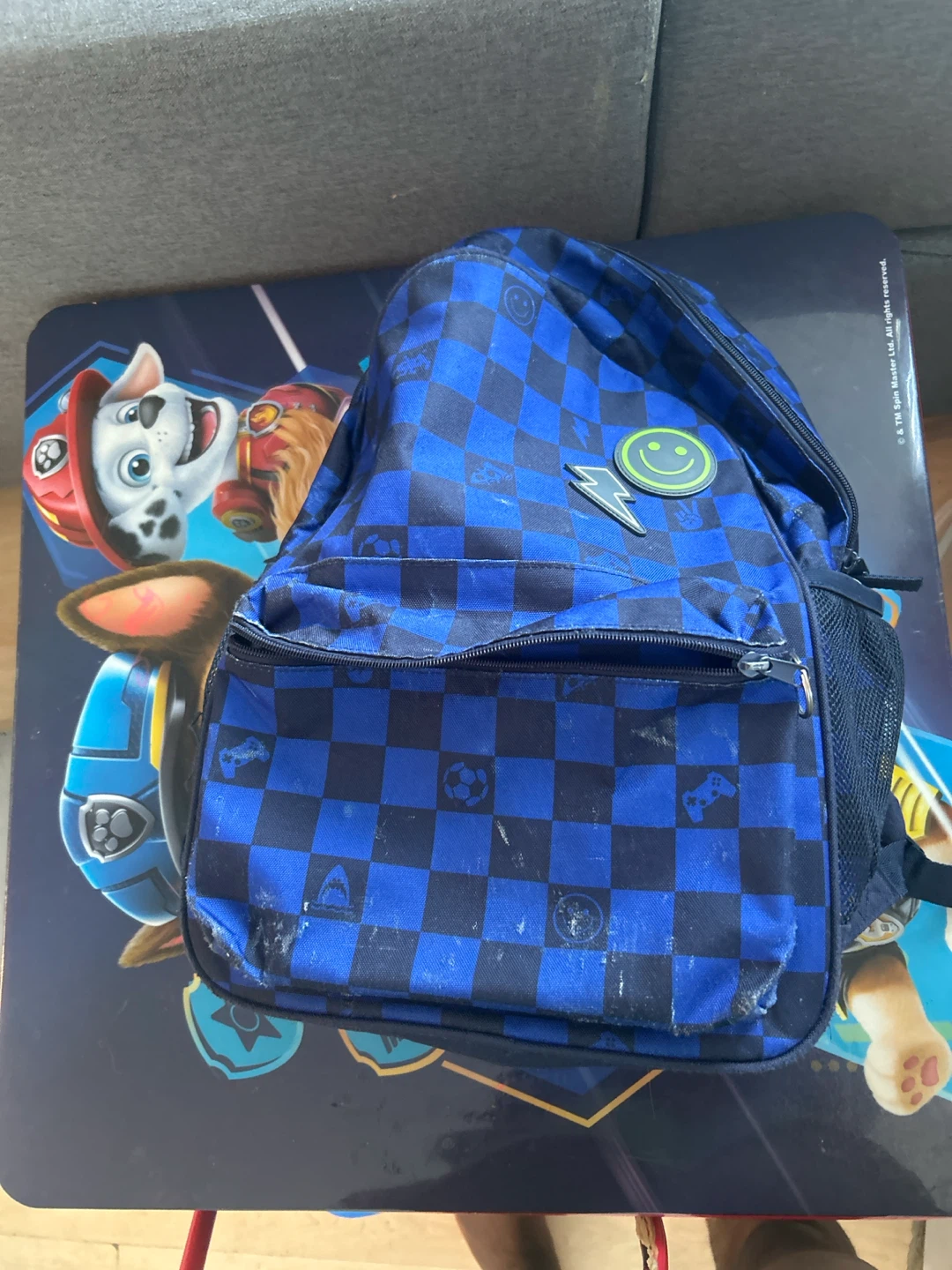 School bag and lunchbox