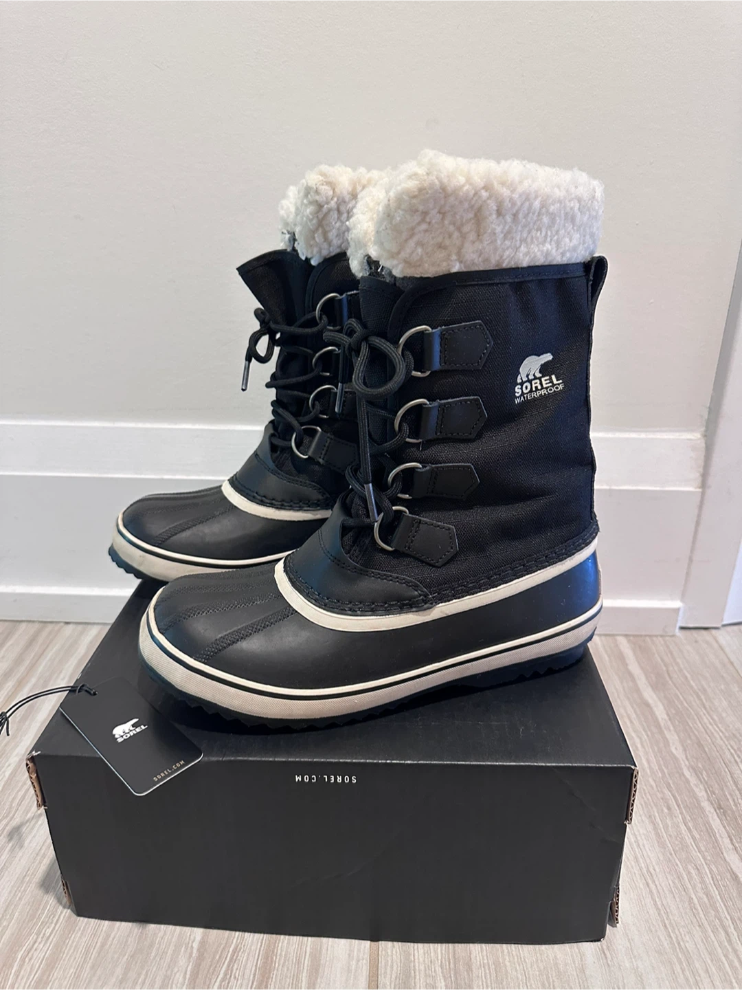 Sorel Winter Carnival Lace-Up Winter Boots Women Size US 7
