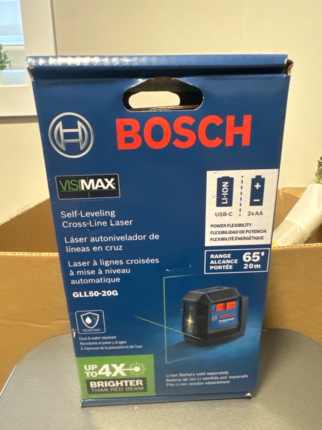 BOSCH GLL50-20G Laser Level