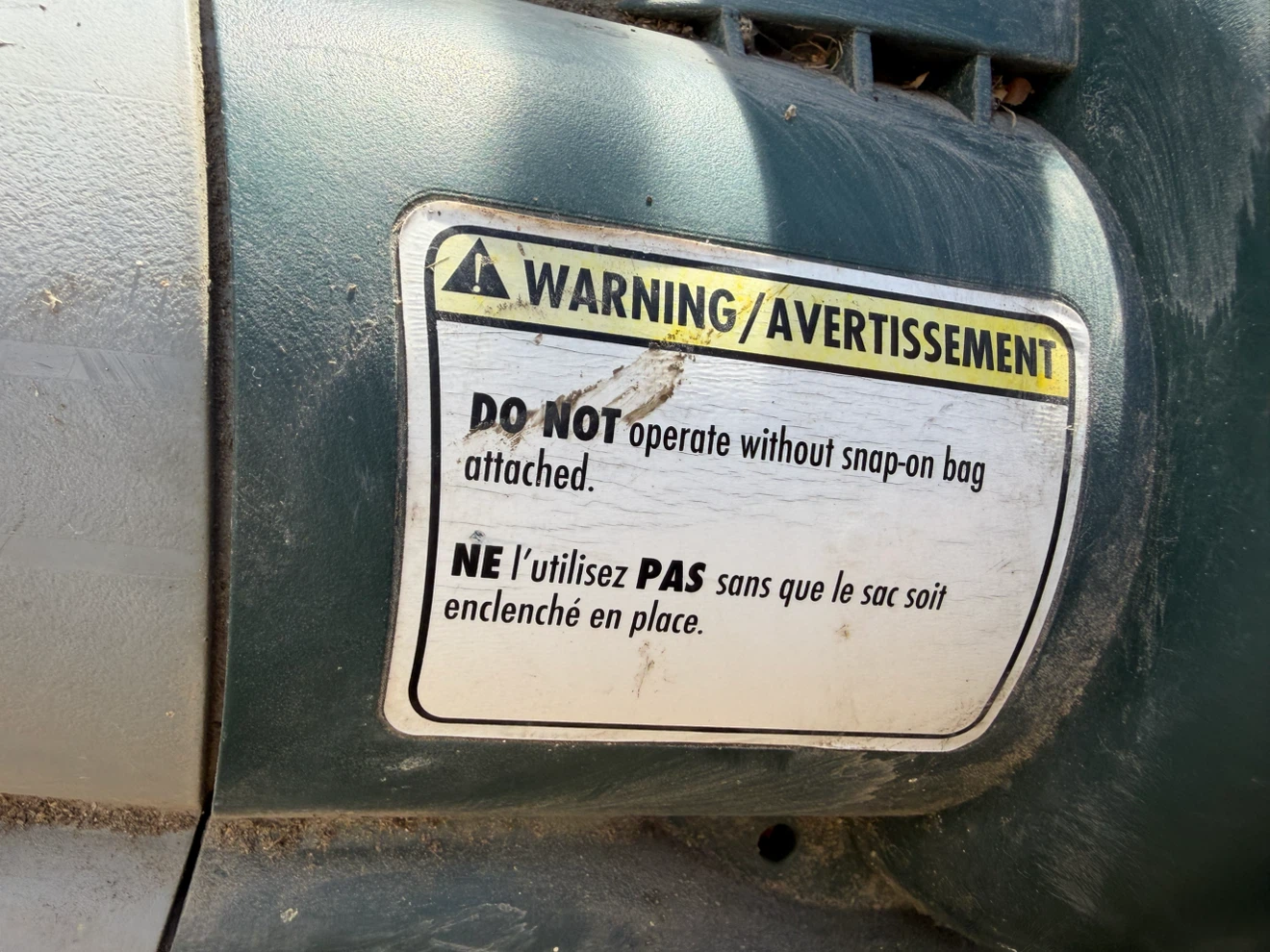 Yardworks Electric Leaf Blower - photo 3