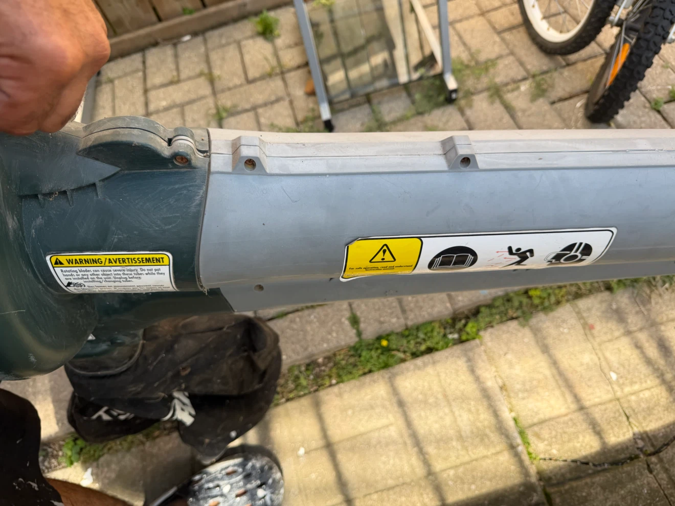 Yardworks Electric Leaf Blower - photo 4