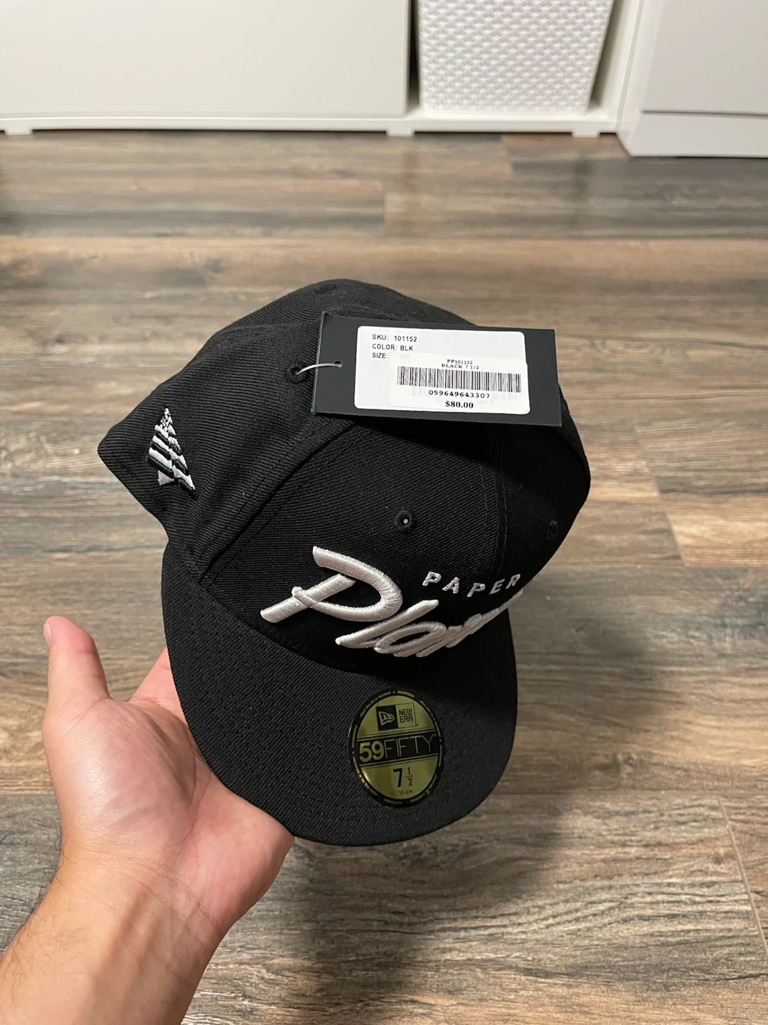 Paper Planes 59FIFTY Fitted Hat Black - photo 4