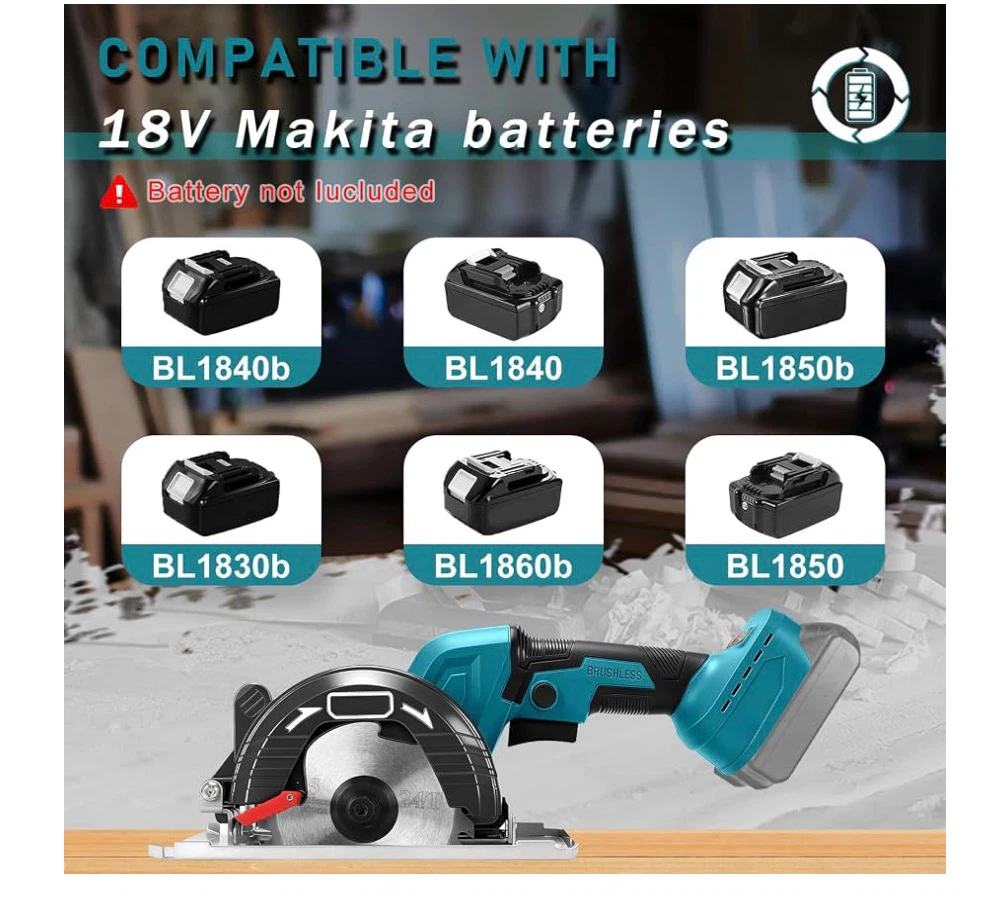 Brushless Single Hand Circular Saw - photo 3