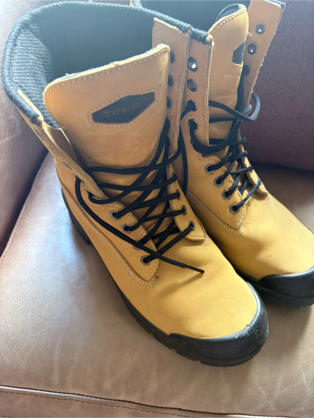 Terra Work Boots Size 10.5