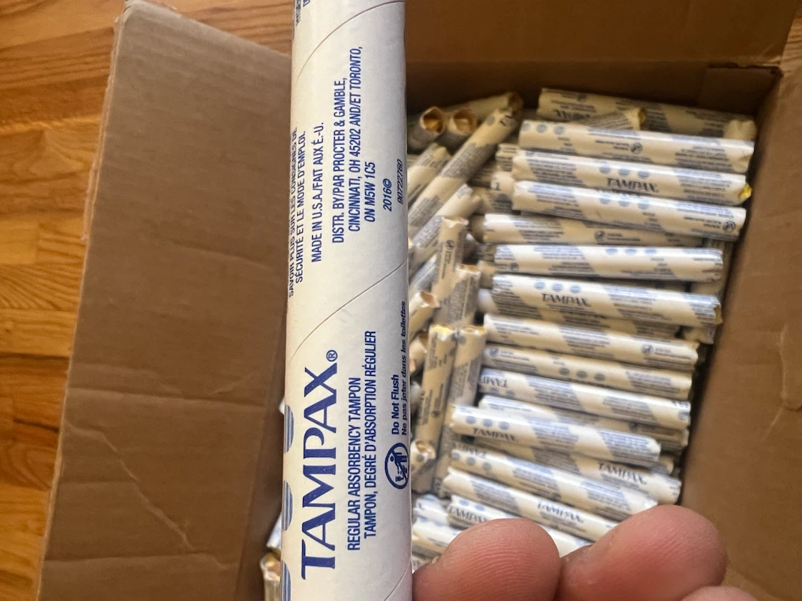 Tampax Regular Absorbency Tampons 500 Count - photo 2