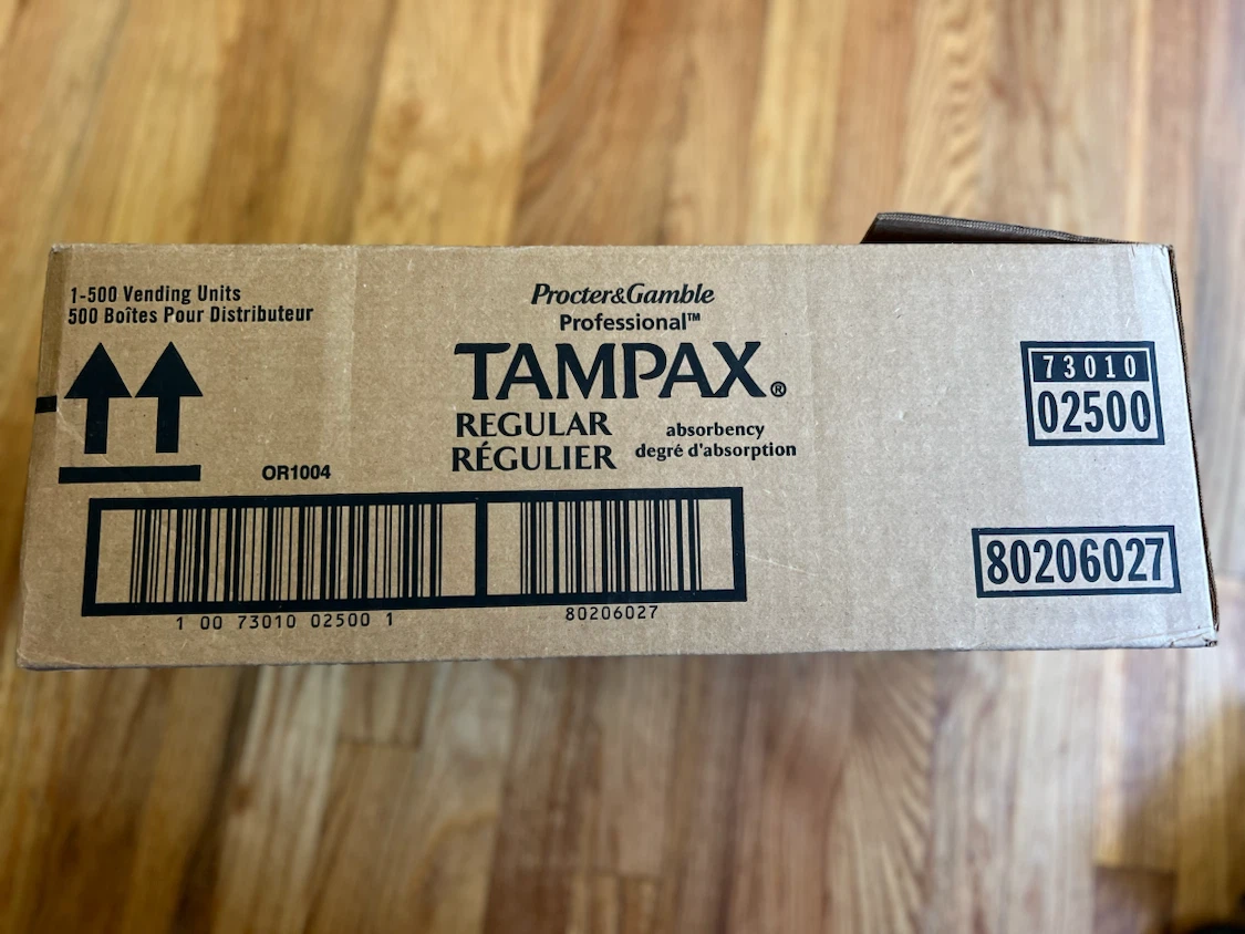 Tampax Regular Absorbency Tampons 500 Count - photo 3