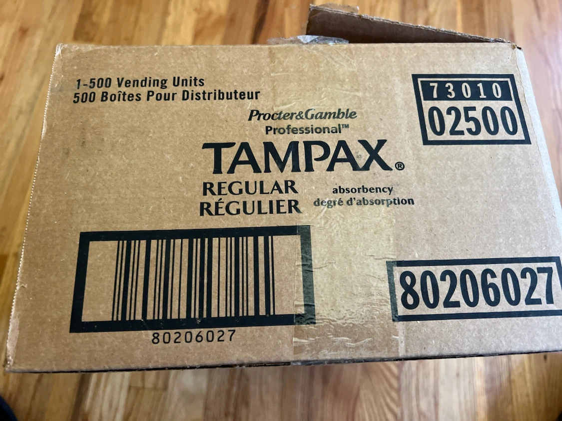 Tampax Regular Absorbency Tampons 500 Count - photo 5