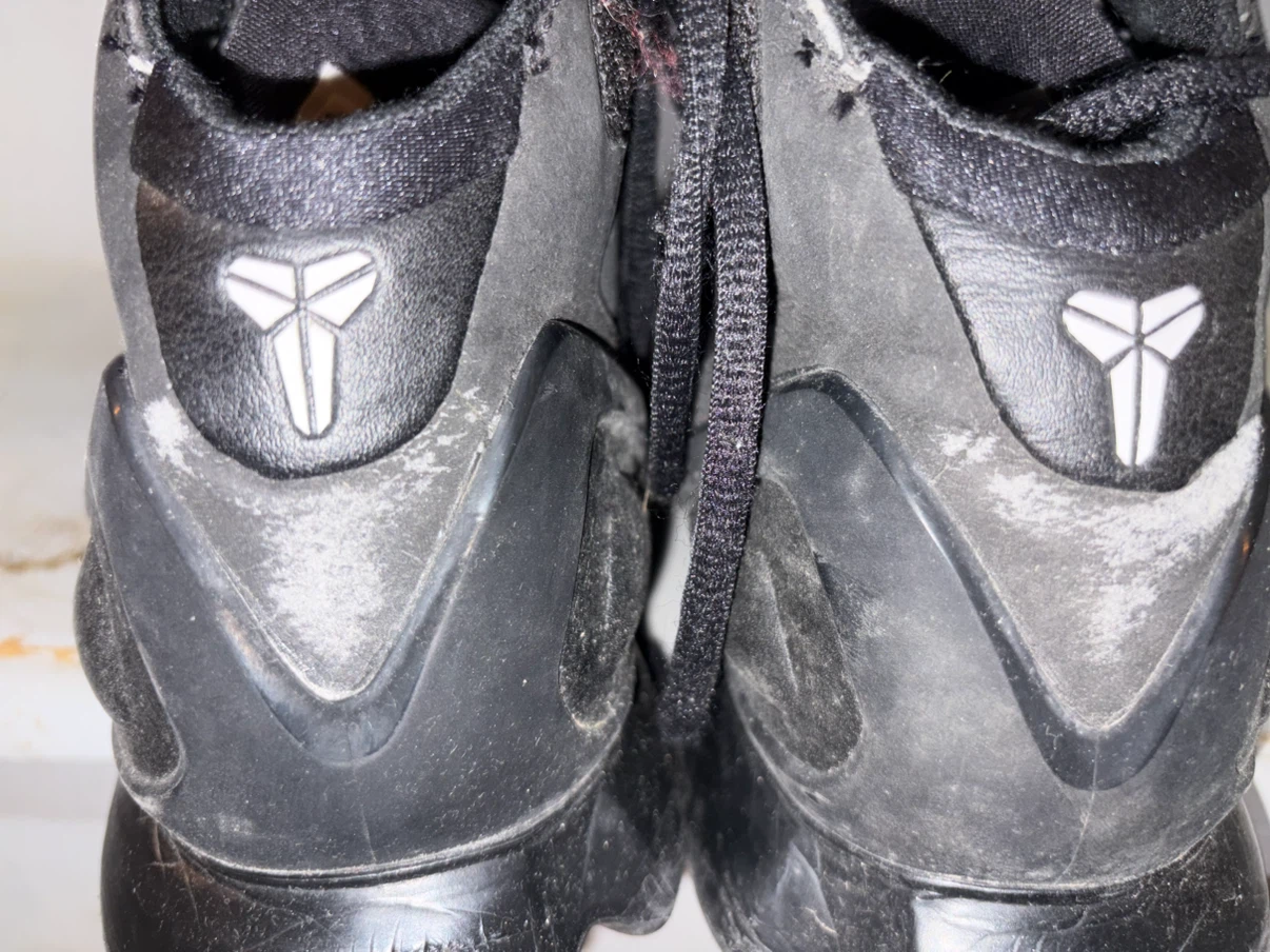 Kobe Black Nike Zoom Air Basketball Shoes - photo 2