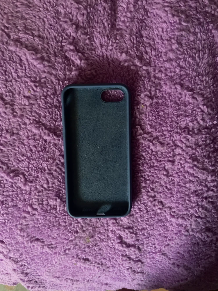 Dark Blue Silicone Phone Case - photo 2