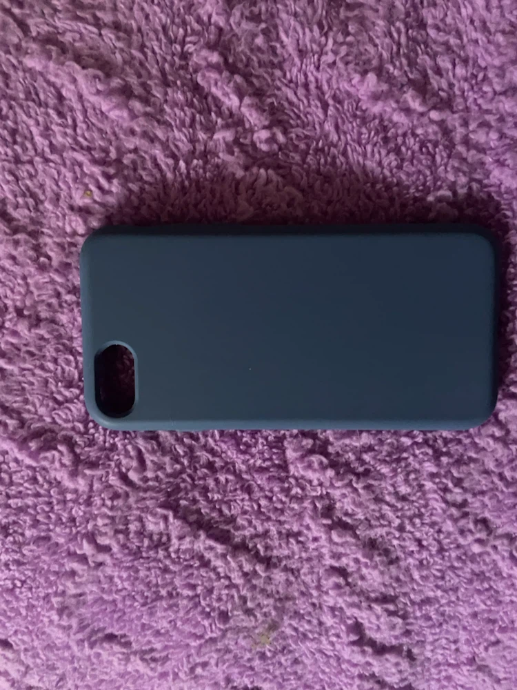 Dark Blue Silicone Phone Case - photo 5