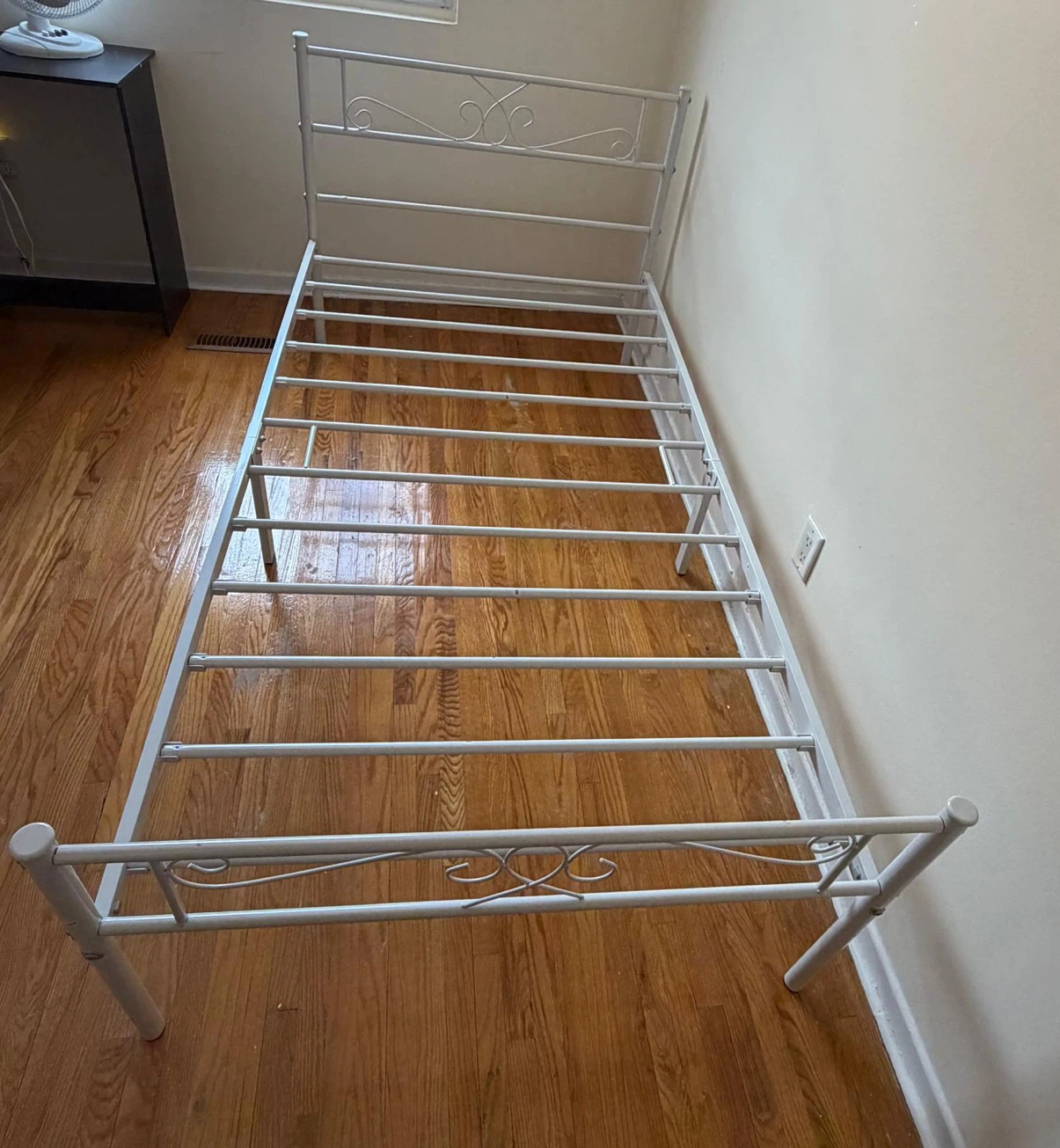 Twin  Bed Frame and Mattress