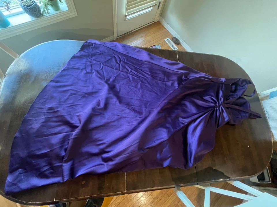 Alfred Angelo Purple Dress - photo 3
