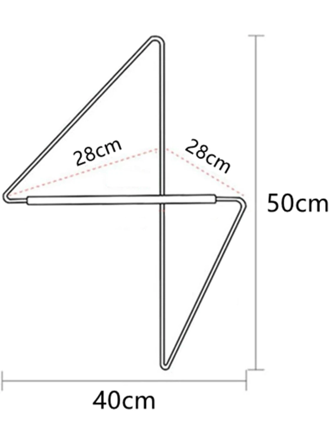 Corner metal coat rack - photo 3