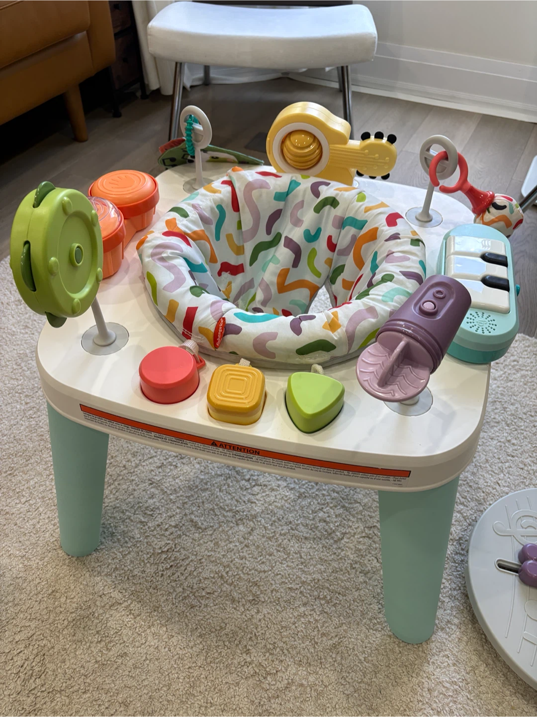 Fisher-Price 3-in-1 Hit Wonder Activity Center & Play Table
