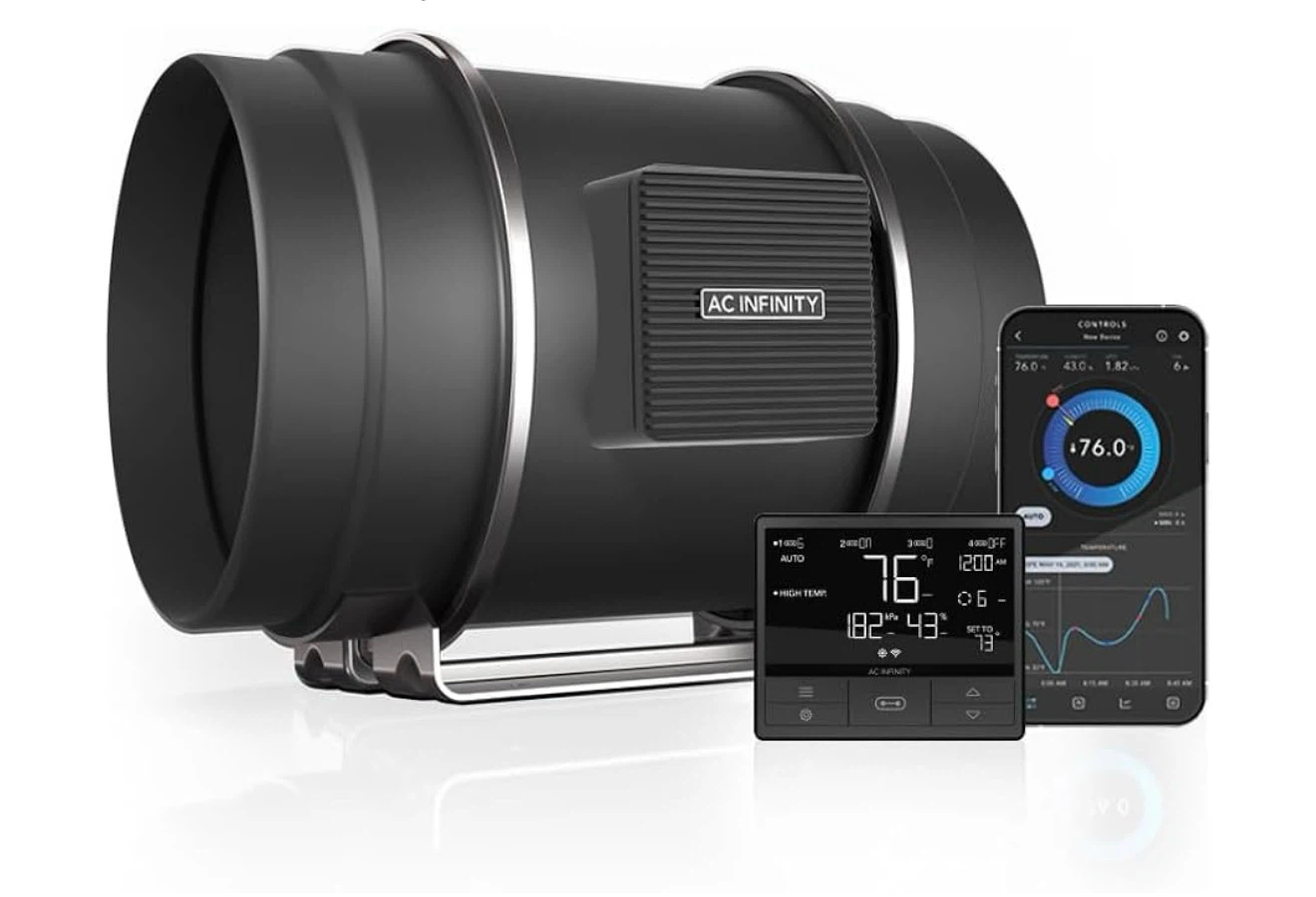 AC Infinity Cloudline T8 Duct Fan System