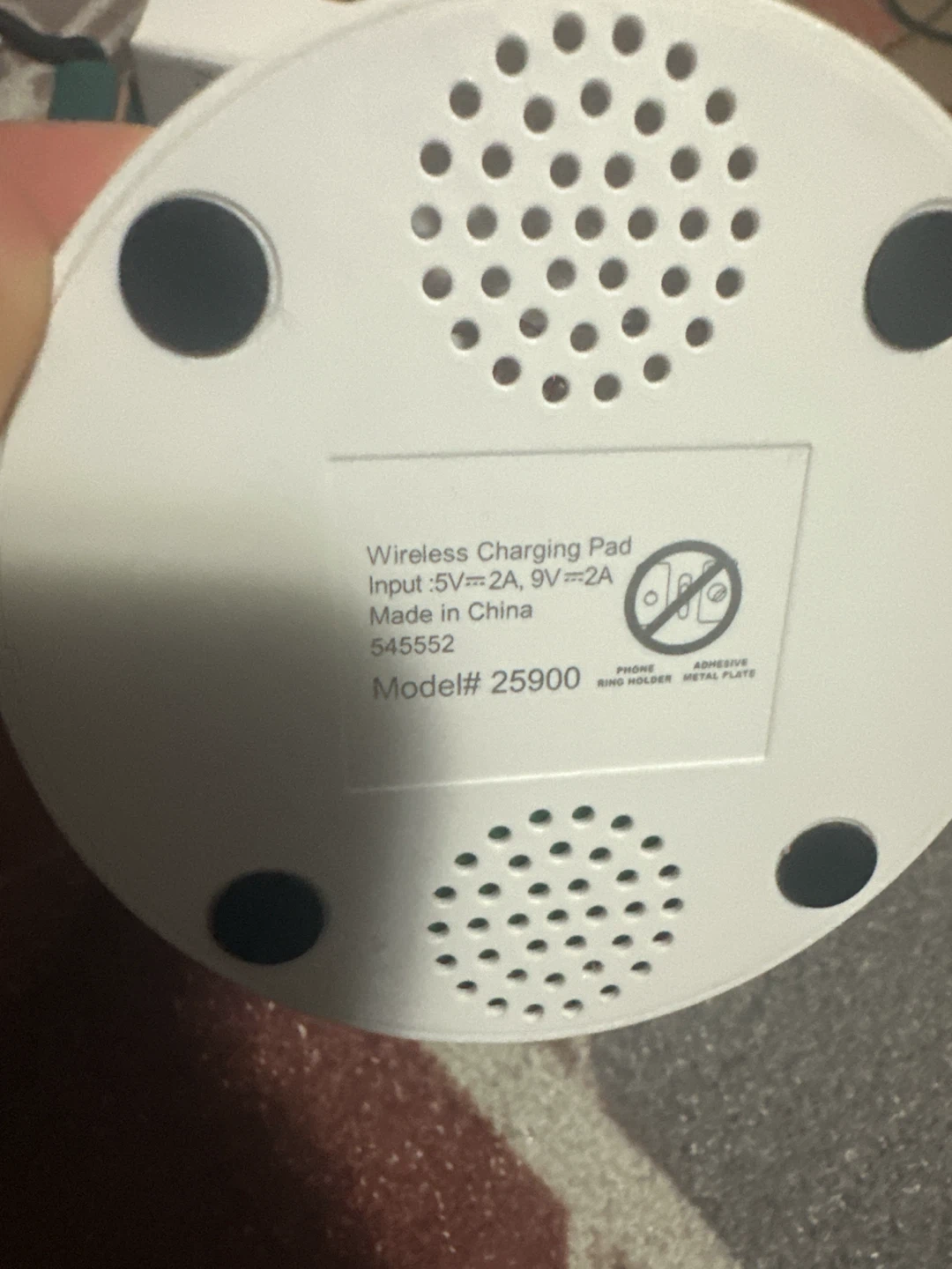 Wireless Charging Pad Stand Model 25900 - photo 4