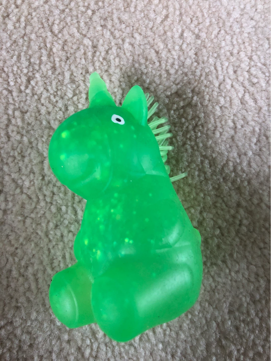 Green Squishy Horse Toy - photo 3