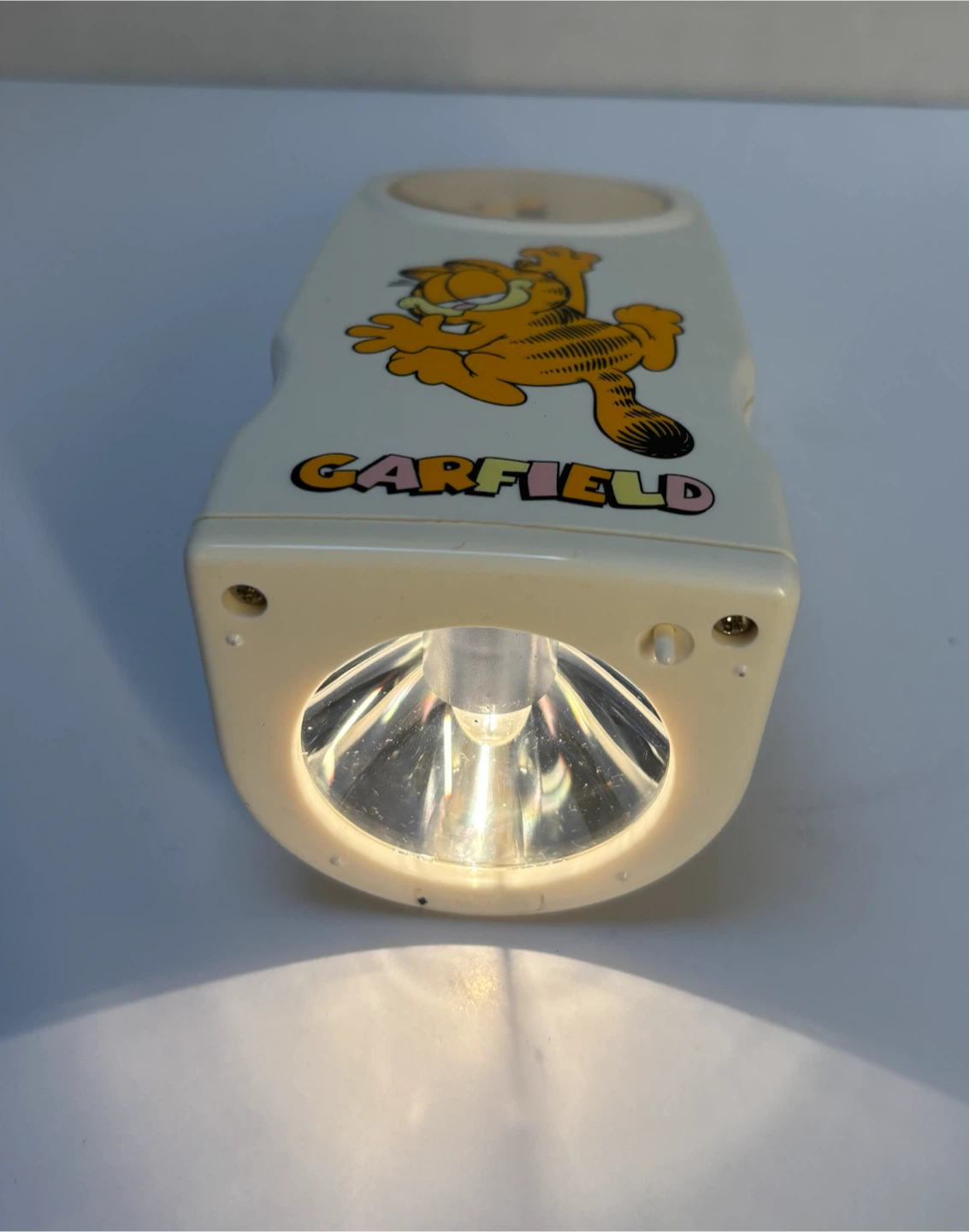 Vintage 1978 Garfield Clock and Flashlight - photo 5