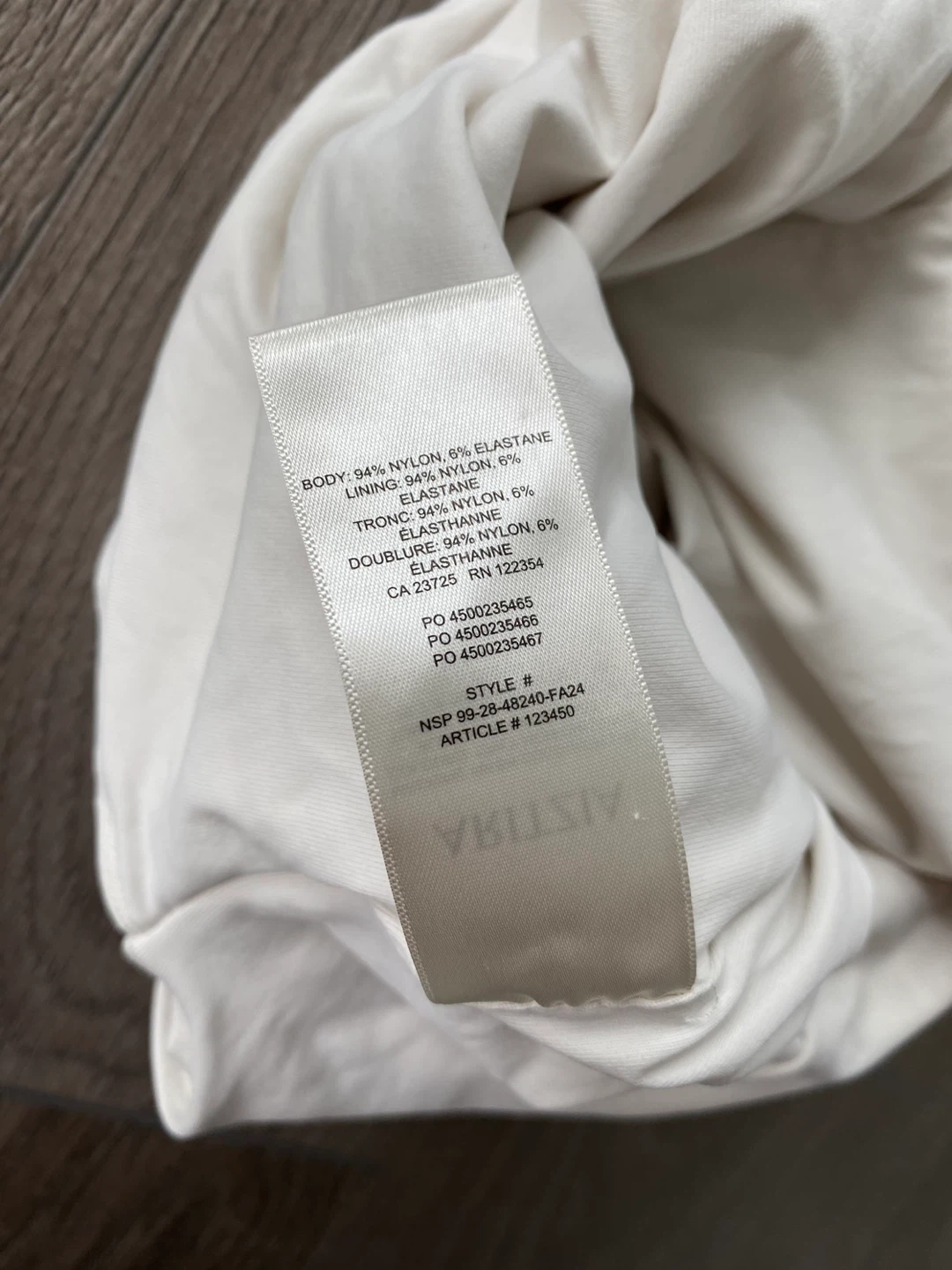 Aritzia Contour Flourish Bodysuit - photo 4
