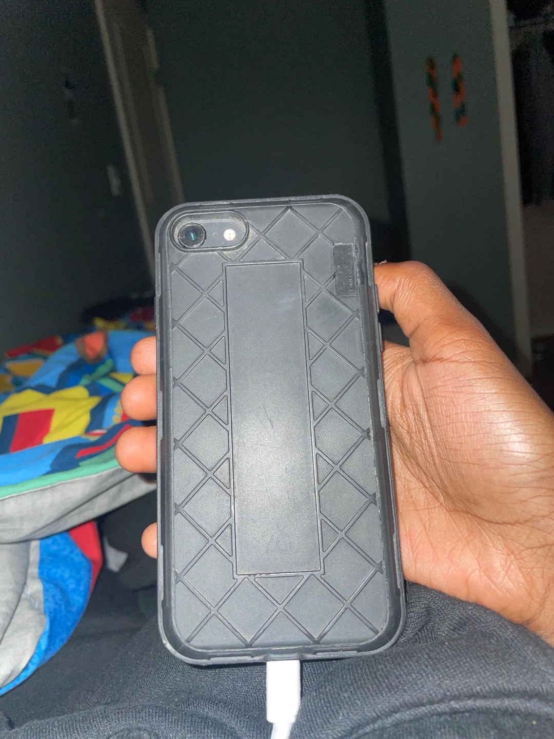iPhone 8 Black Unlocked Smartphone come with case for free - photo 2