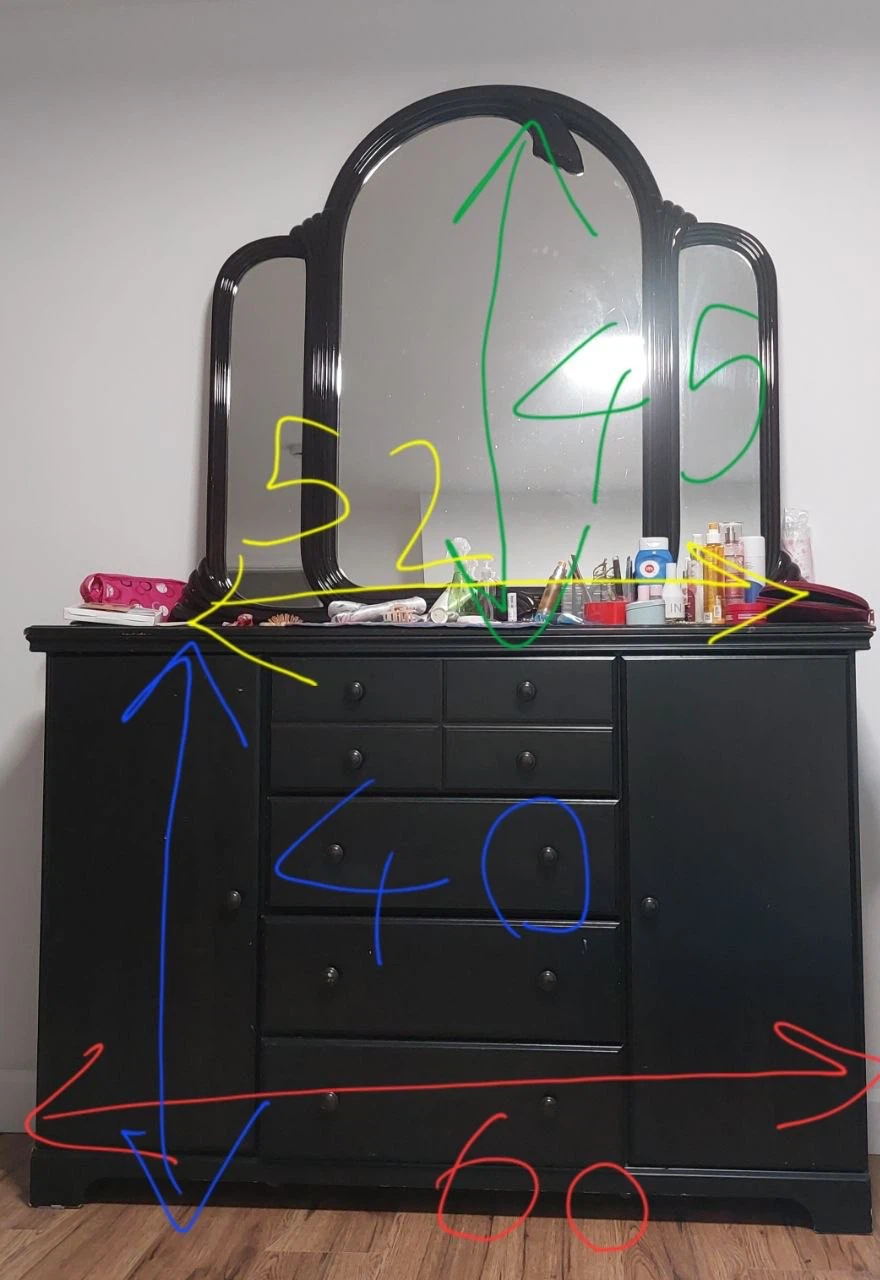 Moving: Dresser with Mirror - photo 2