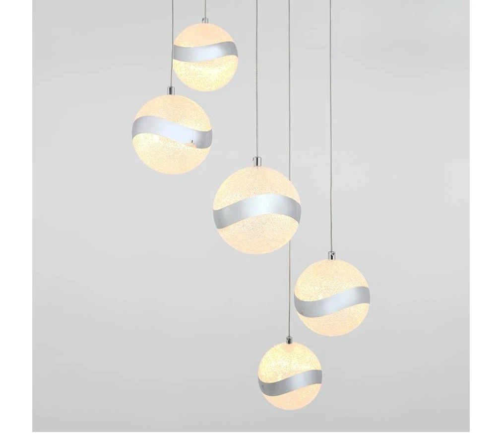 5-Light Multi-Globe Pendant Light