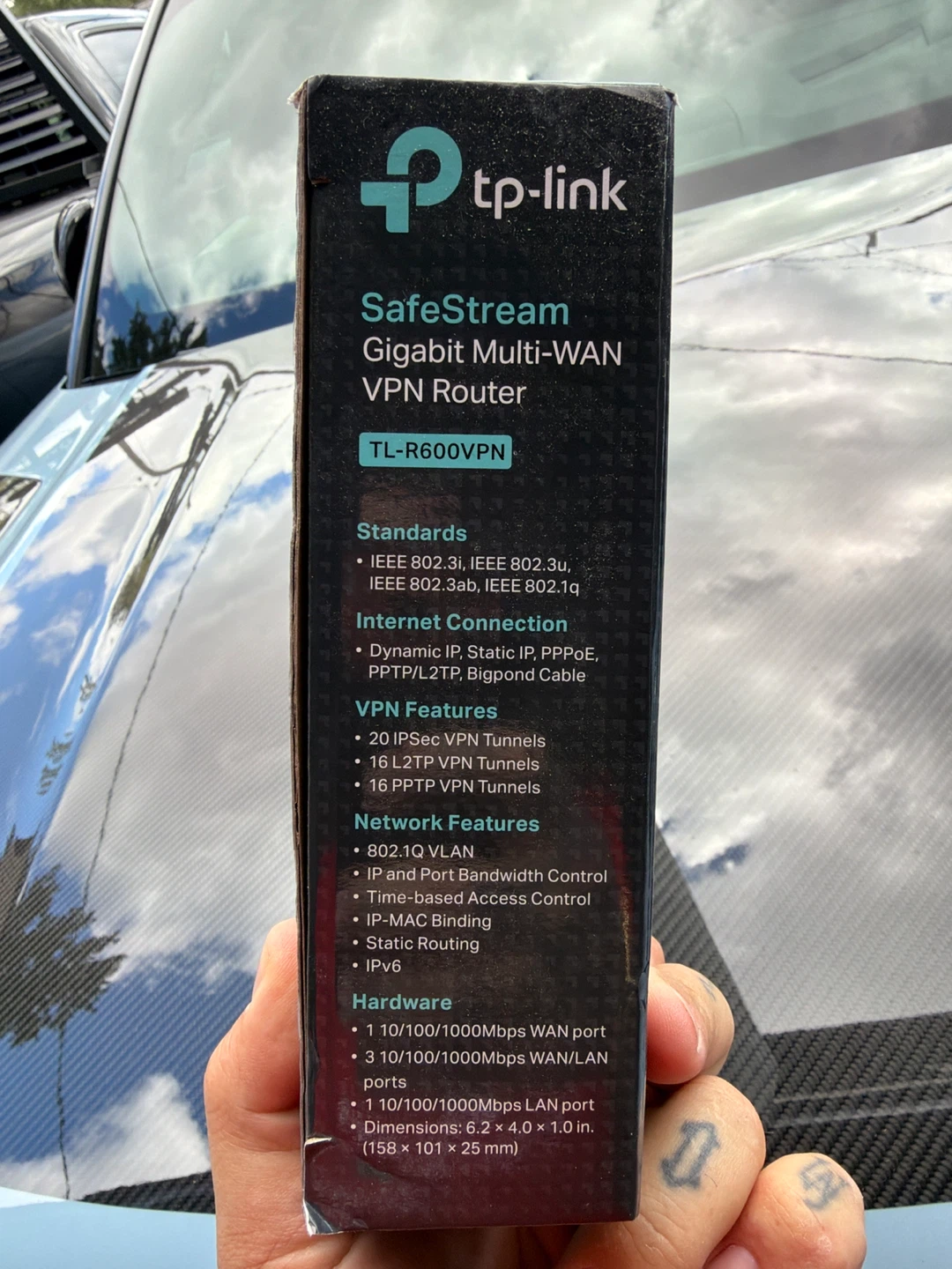 TP-Link SafeStream Gigabit VPN Router TL-R600VPN - photo 3