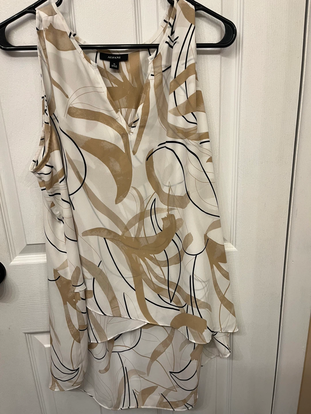 Alfani Sleeveless Top, XL