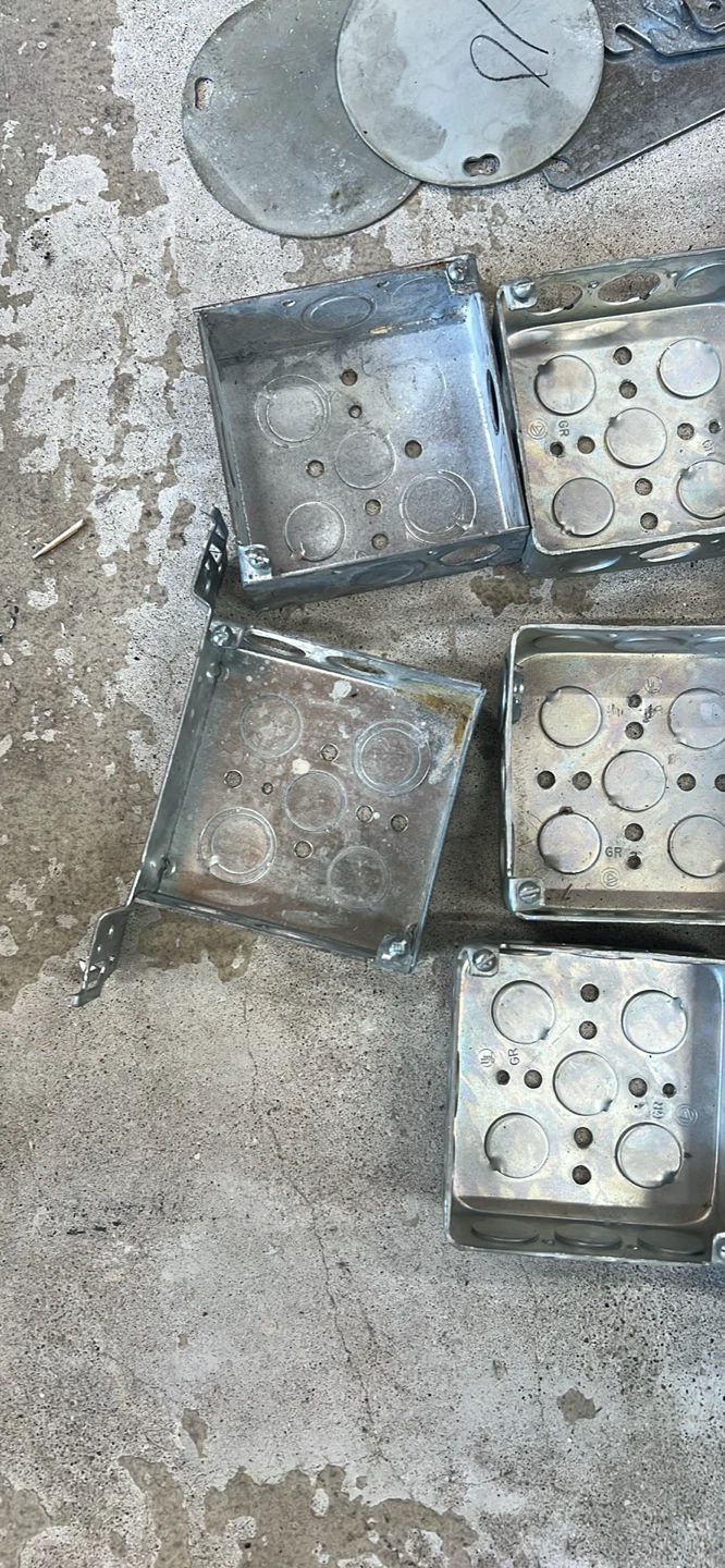 Assorted Electrical Junction Boxes and Covers - photo 2