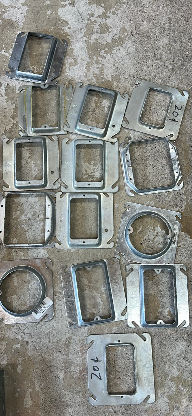 Assorted Electrical Junction Boxes and Covers - photo 4