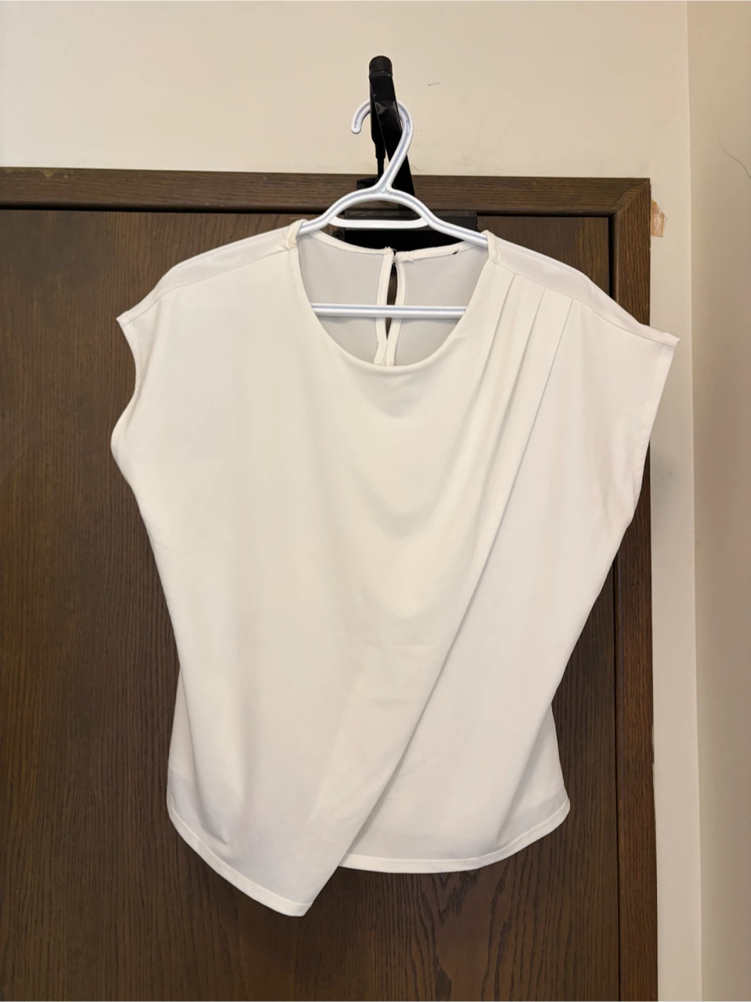 White Cap Sleeve Top_Large