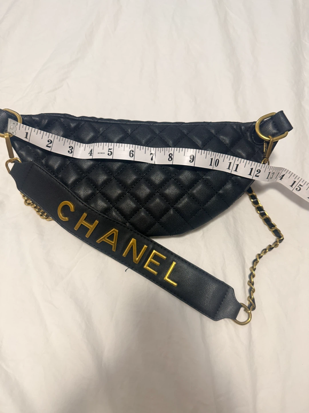 VIP Chanel Quilted Black Belt Bag - photo 2