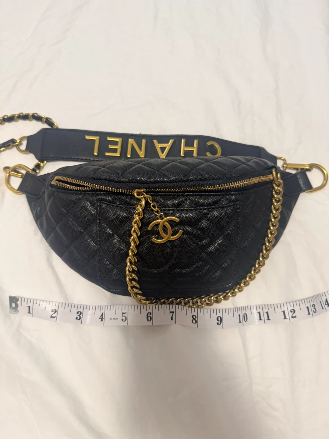 VIP Chanel Quilted Black Belt Bag - photo 3