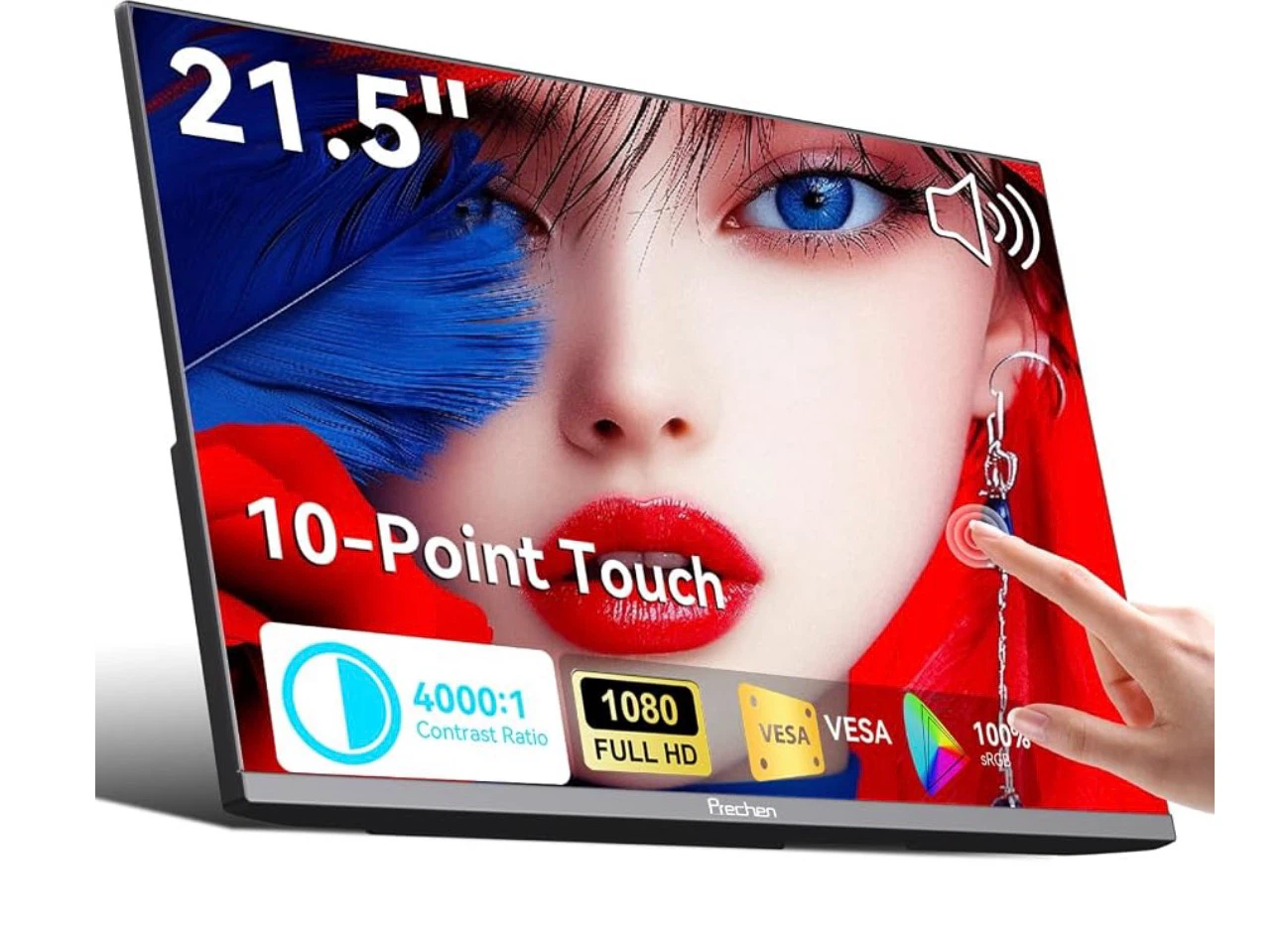 Prechen 21.5" Portable Touch Monitor