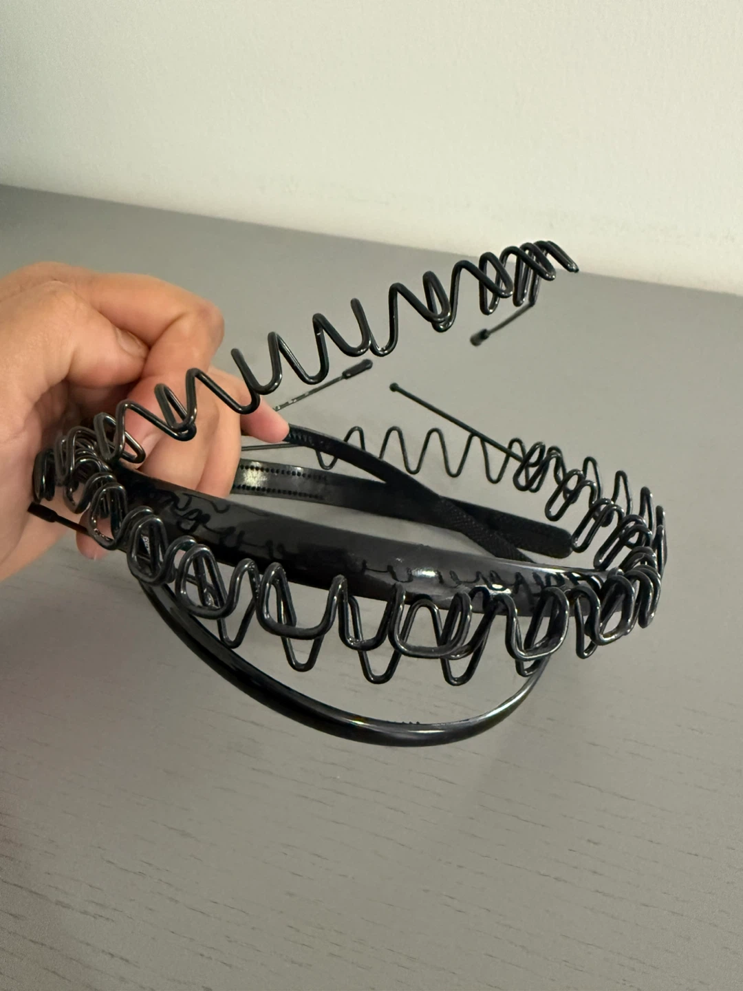 Set 5 of Black Headbands - photo 2