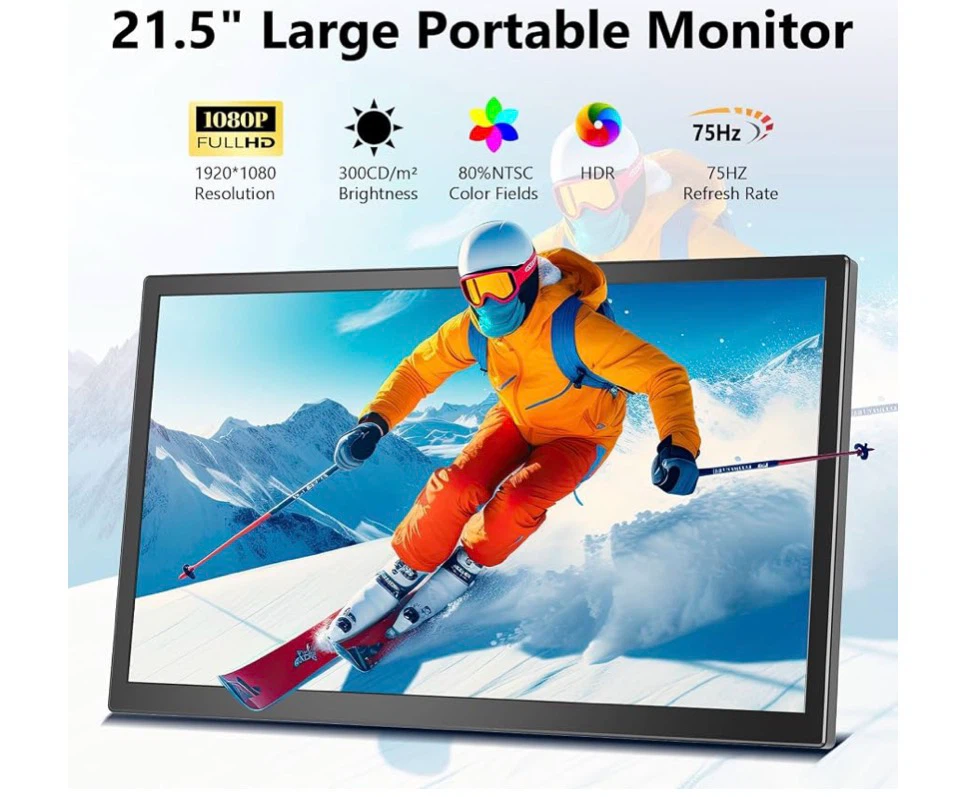 21.5-inch Portable Touch Monitor - photo 2