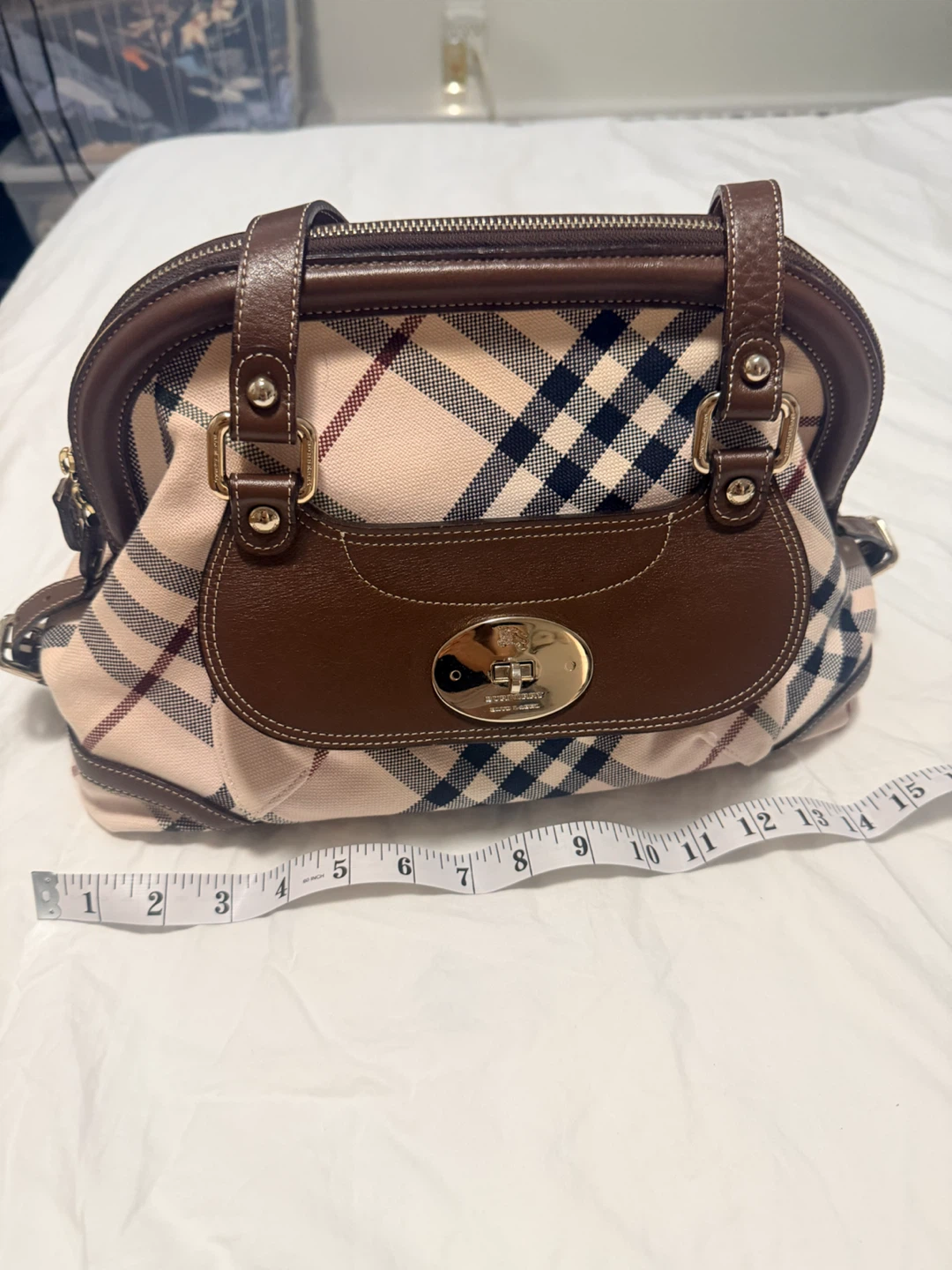 Burberry Check Handbag - photo 4