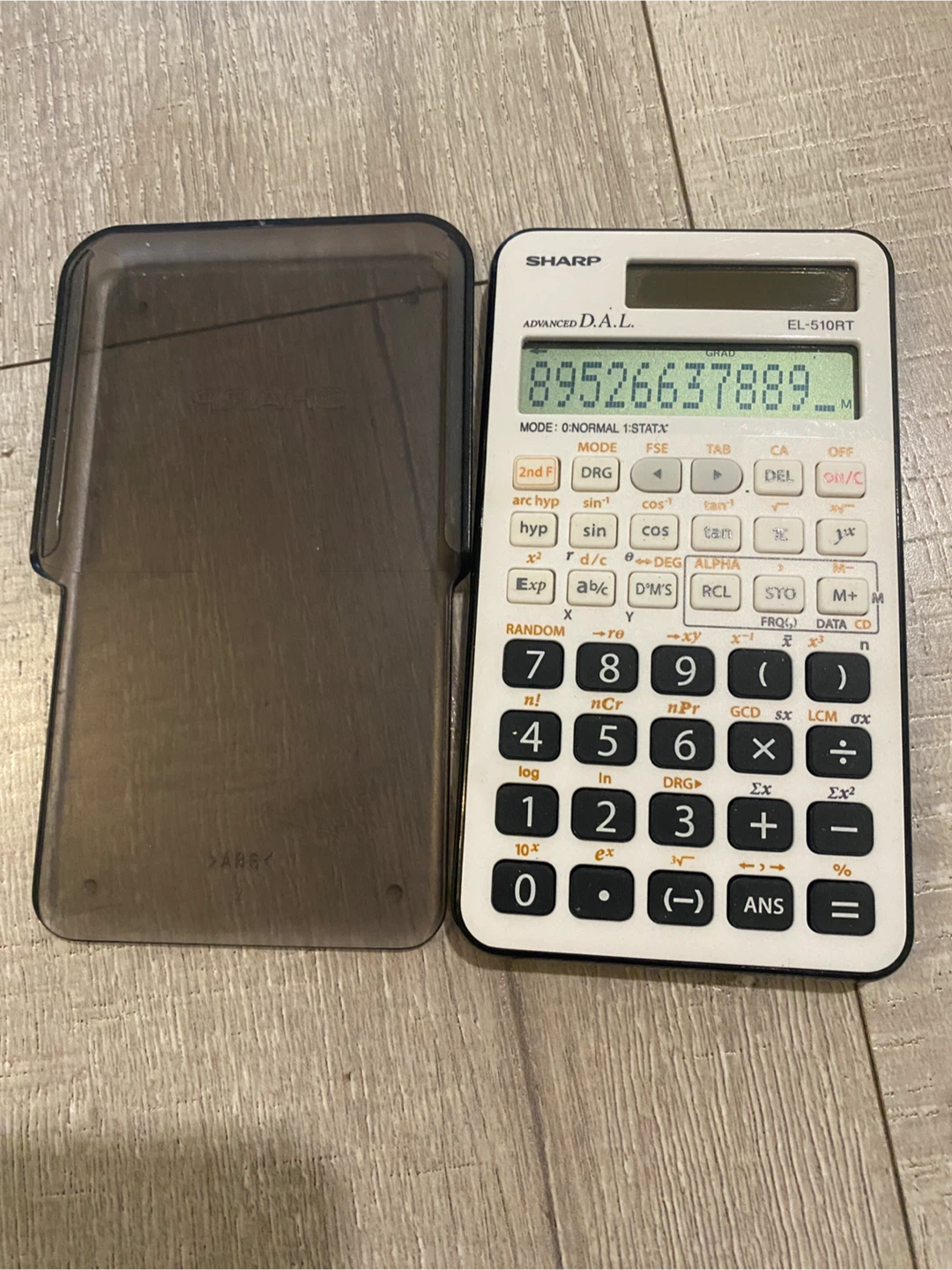 Sharp EL-510RT Advanced D.A.L. Scientific Calculator with Cover