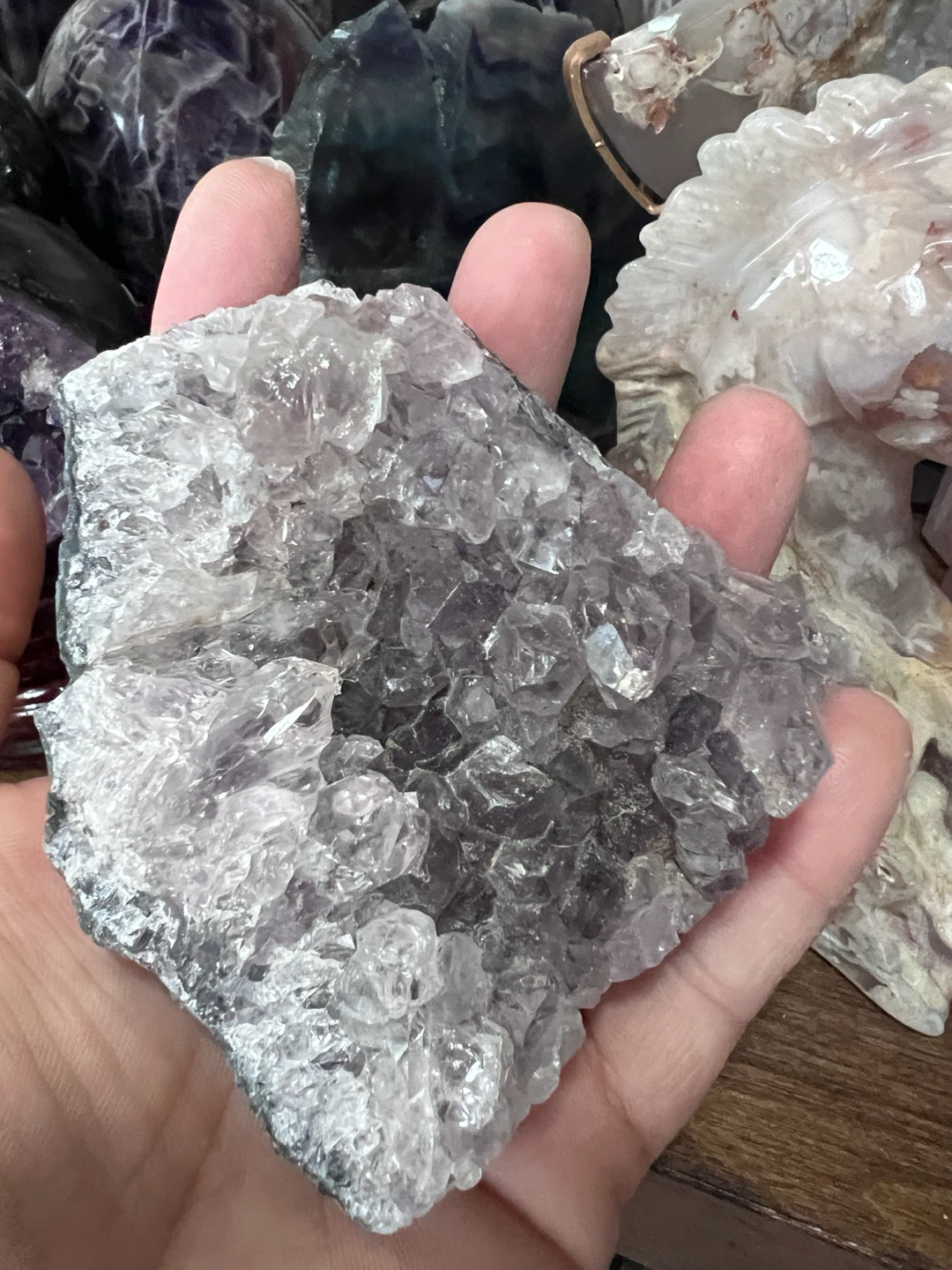 AMETHYST SUGAR DRUZY FREEFORM - photo 5