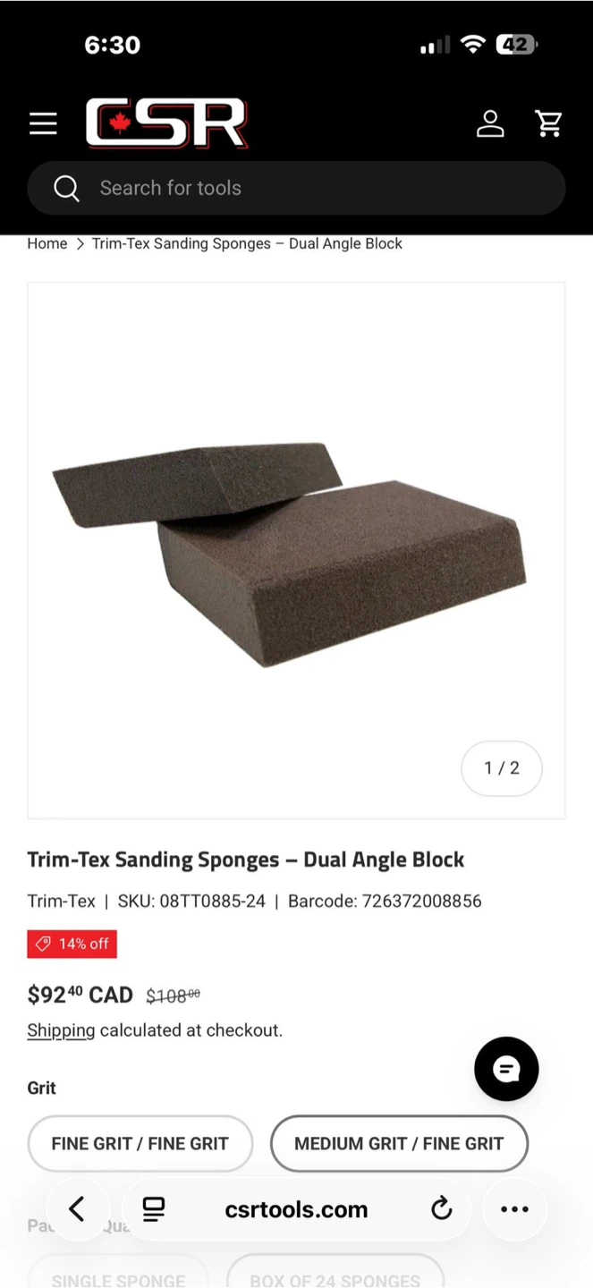 Trim-Tex Sanding Sponges