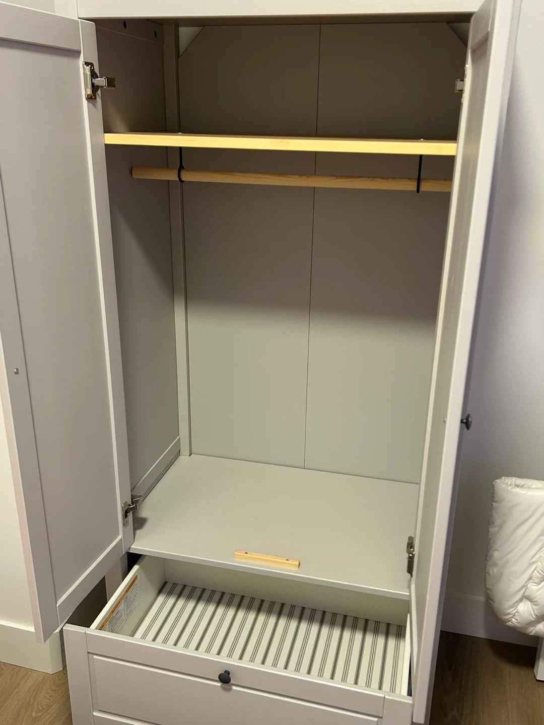 Brand-New IKEA SUNDVIK Wardrobe – $300 Firm - photo 3