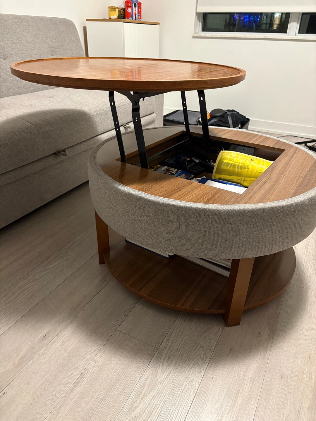 Lift Top Coffee Table with Storage