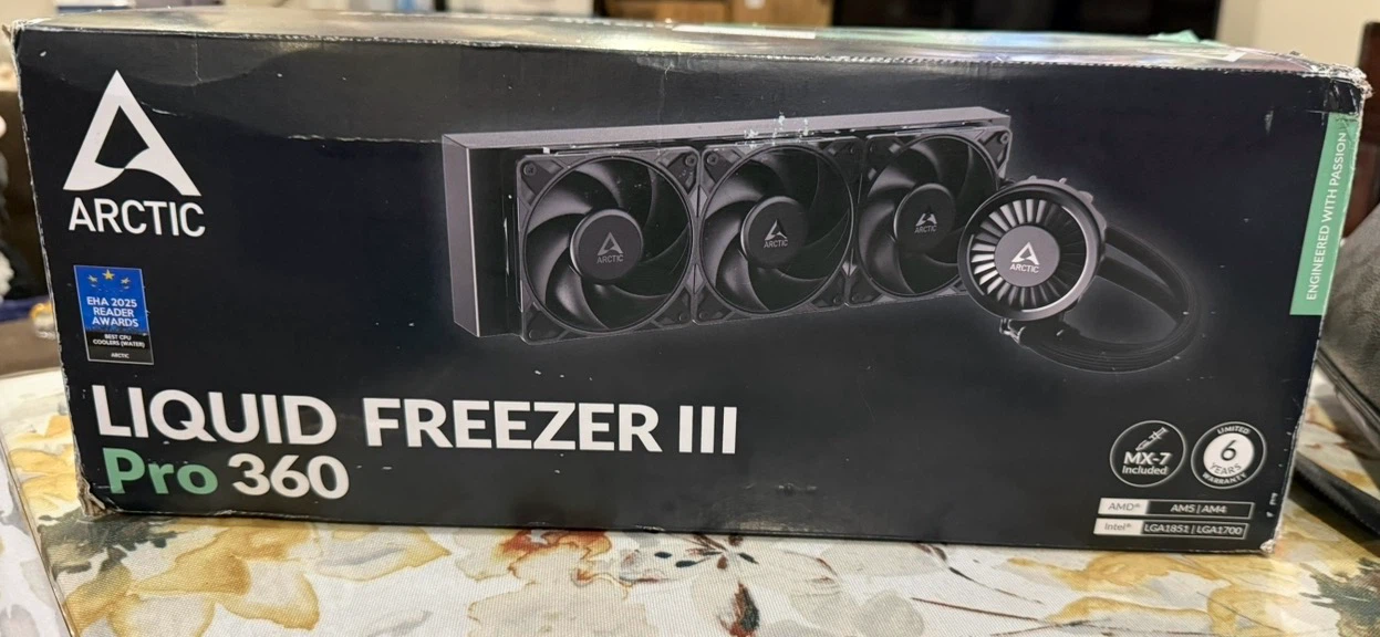 ARCTIC Liquid Freezer III 360 CPU Cooler - photo 2