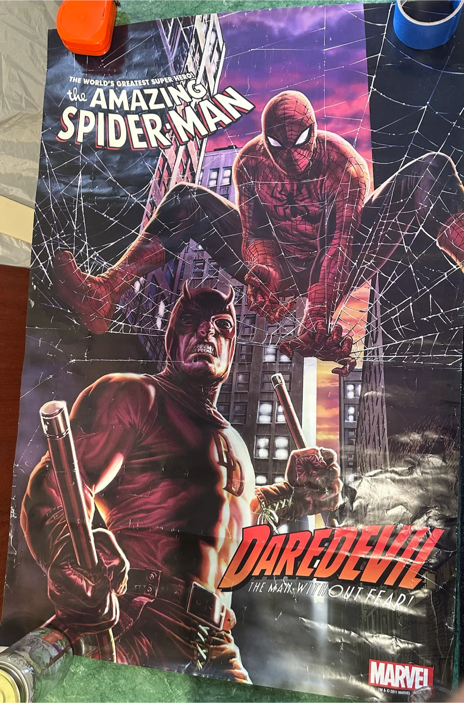 Marvel Spider-Man and Daredevil Poster